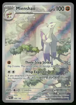 Mienshao - 200/182 Illustration Rare Holo NM Pokemon SV04: Paradox Rift - Image 1