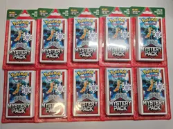 Pokemon TCG MJ Holding Mystery Pack (2025) Lot Of 10 - Image 1