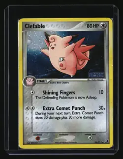 Pokemon CLEFABLE 36/115 (Stamped Reverse Holo) Unseen Forces - LP/Light Play - Image 1