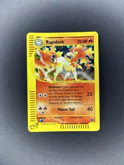 26/165 Pokemon Expedition Rapidash Holo-HP - Image 1
