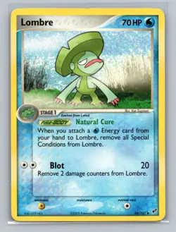 Pokemon TCG Lombre - 034/107 34/107 Deoxys Normal MP - Image 1