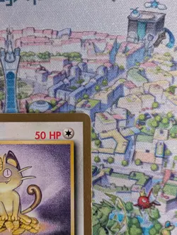 Meowth 56/64 Jungle Gold Border 1999 Pokemon Roll Promo LP Vintage WOTC - Image 4