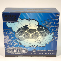 Pokemon TCG: Stellar Crown Pokemon Center Exclusive Elite Trainer Box ETB SEALED - Image 1