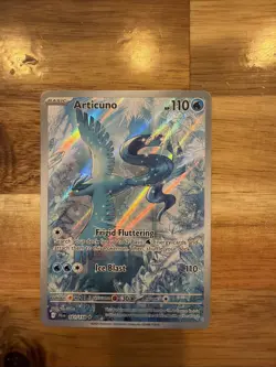 Pokemon TCG Articuno Illustration Rare Journey Together 161/159 Near Mint - Image 1