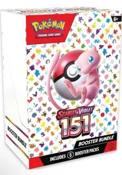 Pokemon TCG Scarlet & Violet 151 Booster Bundle Sealed New 6 packs - Image 1