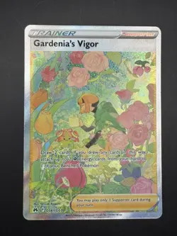 Gardenia's Vigor GG61/GG70 Pokemon TCG Crown Zenith: Galarian Gallery Holo - Image 1