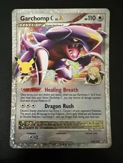 Pokemon Celebrations Garchomp C LV.X 145/147 Holo - Image 1