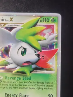 2009 Pokemon Platinum - Shaymin LV.X Ultra RARE 127/127 Sky Form Holo - NM/Mint - Image 5