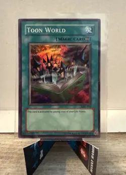 Yu-Gi-Oh! Toon World Super Rare MRL-076 Unlimited - LP - Image 1