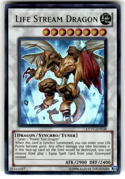 LIFE STREAM DRAGON - UNL Edition Ultra Rare NM Near Mint EXVC-EN038 - Image 1