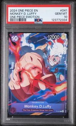 Monkey.D.Luffy (CS 2024 Participation) P-041 One Piece Promotion Cards Foil - Image 1