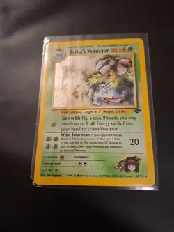 Pokemon Cards: Gym Challenge Rare Holo: Erika's Venusaur 4/132 - Image 1