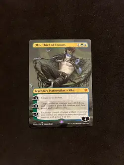 Oko, Thief of Crowns #271 (Ext Art) [Throne of Eldraine] Magic MTG Cards NM - Image 1