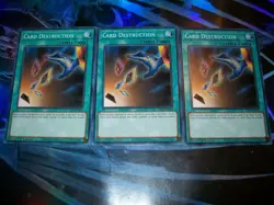3x Card Destruction 1st Edition Common SR13-EN032 Yu-Gi-Oh! - Image 1