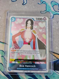 Boa Hancock ST03-013 Pirate Flag Foil - One Piece Trading Card Game - ENGLISH - Image 1