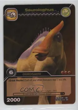 2008 Dinosaur King Trading Card Game Series 2: Colossal Team Battle #DKTB-029 - Image 1