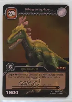2008 Dinosaur King Trading Card Game Series 2: Colossal Team Battle #DKTB-036 - Image 1