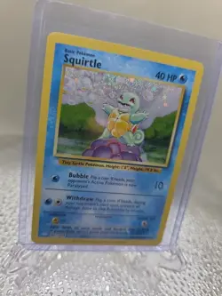 Squirtle 001/034 Card Game Classic Holo - MINT - Pack to Sleeve - Blastoise Deck - Image 2
