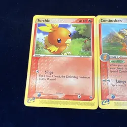 Torchic 74/109 Combusken 28/109 Ex Ruby & Sapphire Pokemon Card E Series 2 - Image 3