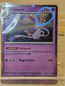 Prismatic Evolutions Costco Cosmos Holo Promo Cards - Full Swirl 🌀 Eeveelutions - Image 3