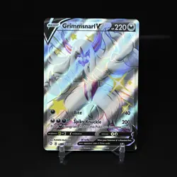 Grimmsnarl V SV116/SV122 Shining Fates Ultra Rare Holo Pokemon TCG Card NM - Image 1