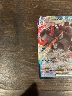 Pokemon TCG Blastoise VMAX SWSH103 Sword & Shield Promo Card Holo NM Condition - Image 5