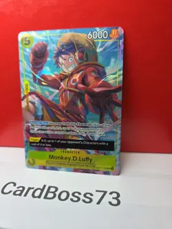 Monkey.D.Luffy (Illustration Box Vol.3) OP07-109 One Piece Promotion Cards Foil - Image 2