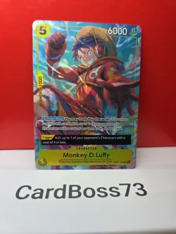 Monkey.D.Luffy (Illustration Box Vol.3) OP07-109 One Piece Promotion Cards Foil - Image 3