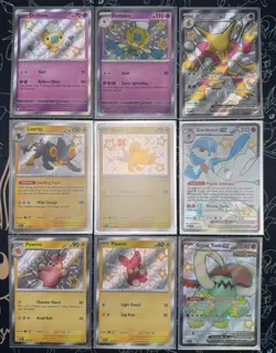 Pokemon Paldean Fates Lot of 9 Cards Shiny & Baby Shiny Holo Mint (English) TCG - Image 1