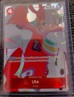 Uta (Gift Collection 2023) OP01-005 One Piece Promotion Cards Foil - Image 1