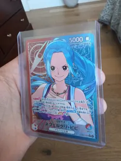 Nefeltari Vivi EB03-001 Alternate Art One Piece Card - Japanese Heroines Edition - Image 1