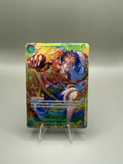 One Piece TCG OP13-118 Monkey D. Luffy SEC Card Game CCG English - Image 1