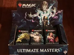 2x Ultimate Masters Booster Pack Sealed [MTG Magic: The Gathering Cards] - Image 1