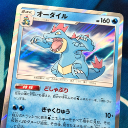 Feraligatr - 017/066 - Holo Rare SM6b Japanese - Pokemon Card - NM - Image 2