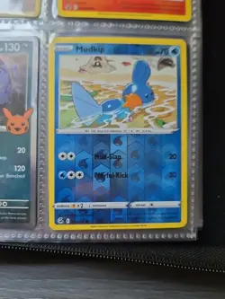 Pokemon TCG Mudkip Reverse Holo Foil 062/264 2021 Fusion Strike Card NM - Image 1