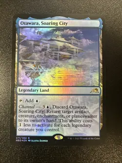 Otawara, Soaring City Kamigawa: Neon Dynasty Foil 271/302 NM JL - Image 1