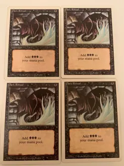 Dark Ritual Revised Edition X 4 - Image 1