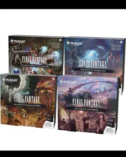 Magic The Gathering: Final Fantasy Scene Box Bundle Set of 4 New Sealed - Image 1