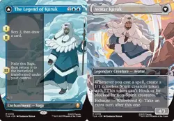 Borderless THE LEGEND OF KURUK x1 mtg NM-M The Last Airbender 1 Mythic - Image 1