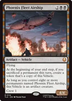 PHOENIX FLEET AIRSHIP x1 mtg NM-M The Last Airbender 1 Mythic - Image 1