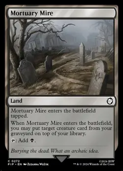NM Mortuary Mire, MTG, Fallout, Magic the Gathering, 272 - Image 1