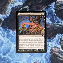 x1 Rite of Consumption (Shadowmoor) MTG - Image 1