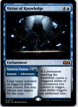 Virtue of Knowledge Regular NM MTG - Image 1