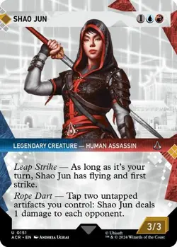 Shao Jun (Showcase) 151 MTG NM Assassin's Creed - Image 1
