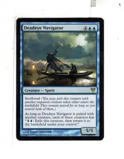 MTG SkeenAB Deadeye Navigator from Avacyn Restored. LP. - Image 1