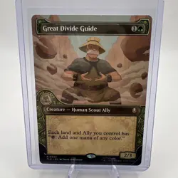 Great Divide Guide - Foil Extended Art Showcase TLA NM MTG - Image 1