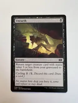 Unearth - MTG Double Masters 2022 - NM - Image 1