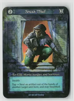 Sorcery Contested Realm Beta Sneak Thief x1 NM Elite - Image 1