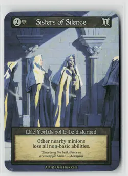 Sorcery Contested Realm Beta Sisters Of Silence x1 NM Elite - Image 1