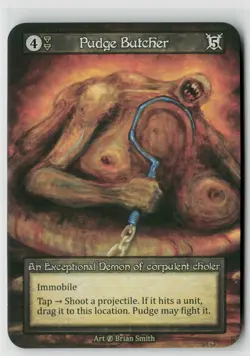 Sorcery Contested Realm Beta Pudge Butcher x3 NM Exceptional - Image 1